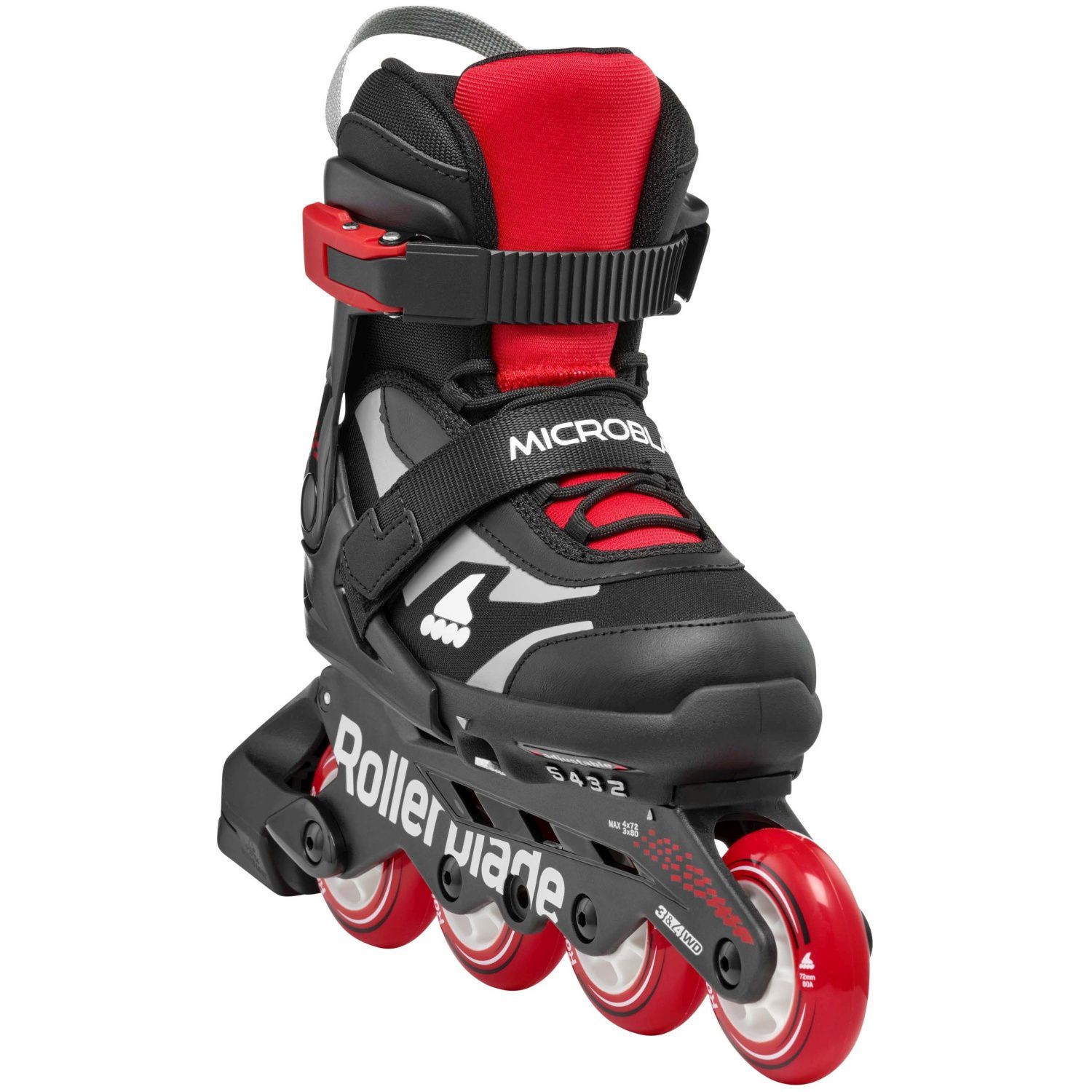 Imagen 4 de Patines de niños MICROBLADE Rollerblade - Rojo Rojo