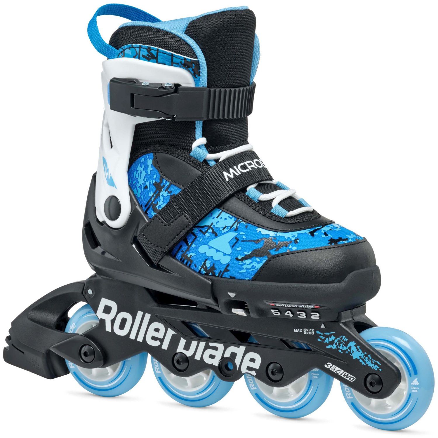 Imagen 1 de Patines de niños MICROBLADE SL Rollerblade - Azul Azul