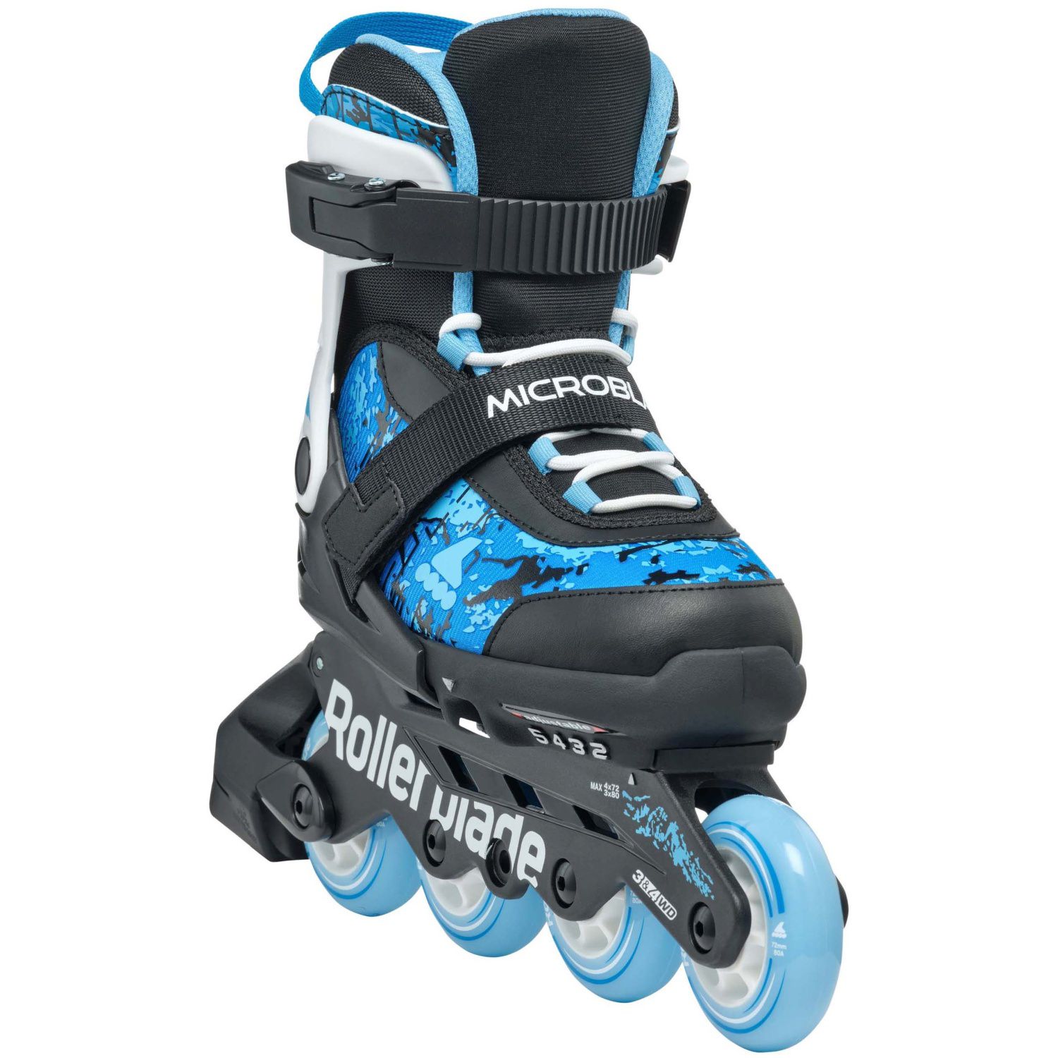 Imagen 4 de Patines de niños MICROBLADE SL Rollerblade - Azul Azul