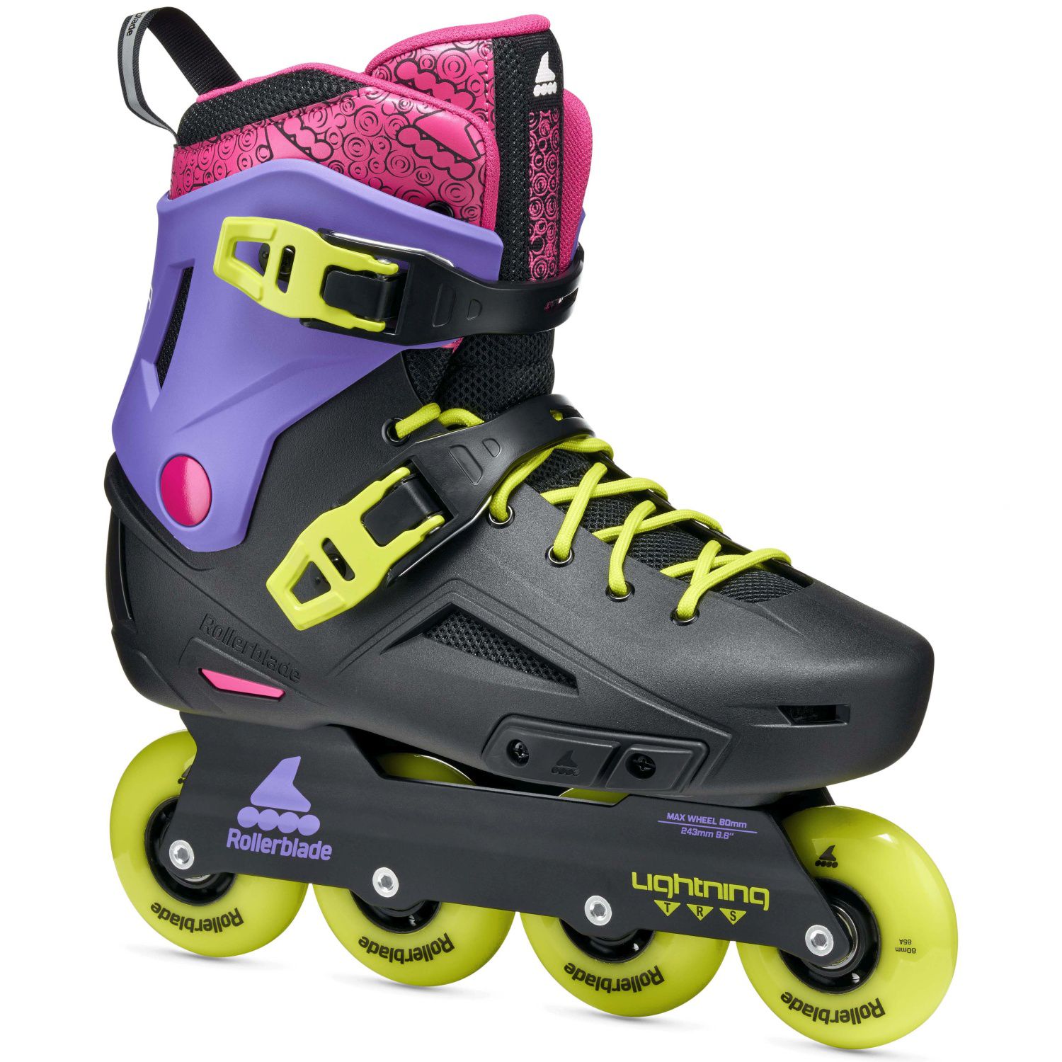 Imagen 1 de Patines unisex lightning trs rollerblade - Negro Negro