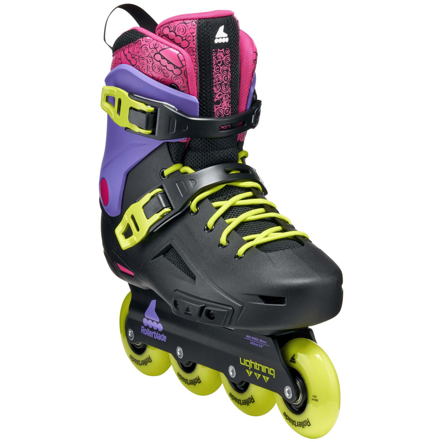 Imagen 3 de Patines unisex lightning trs rollerblade - Negro Negro