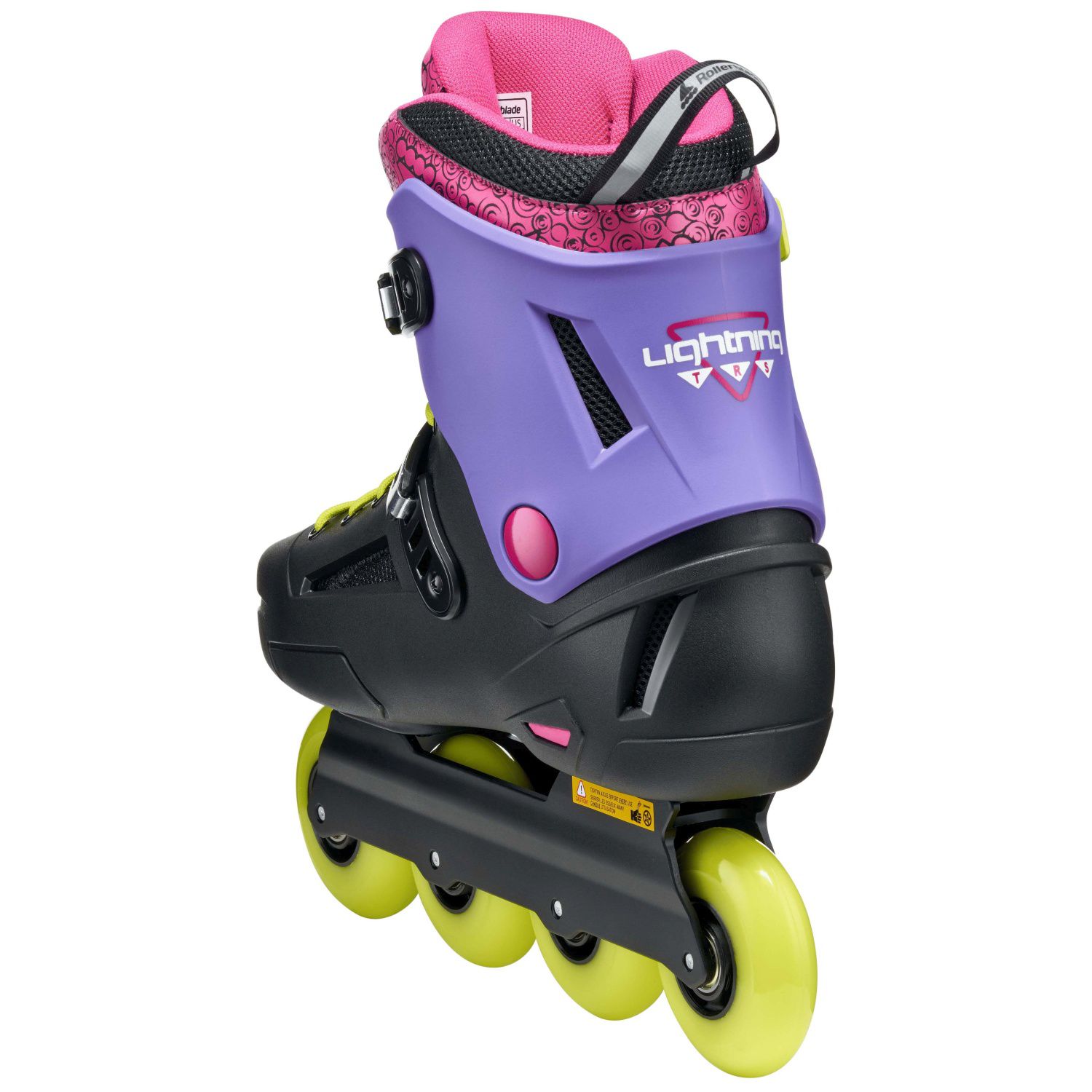 Imagen 4 de Patines unisex lightning trs rollerblade - Negro Negro