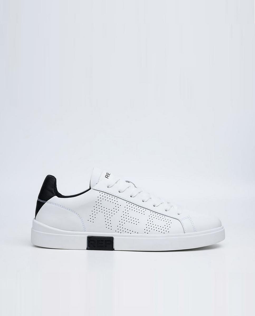 Replay - Zapatillas deportivas de hombre con cordones y logo.