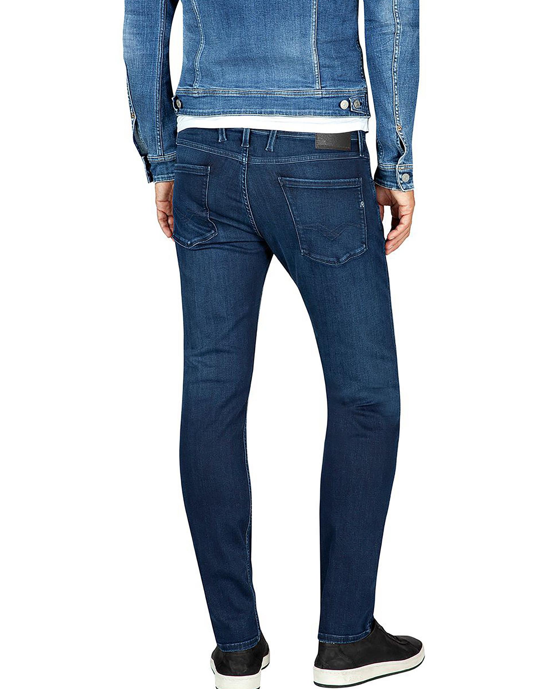 Vaquero de hombre slim fit cinco bolsillos - Replay - Azul Azul-2