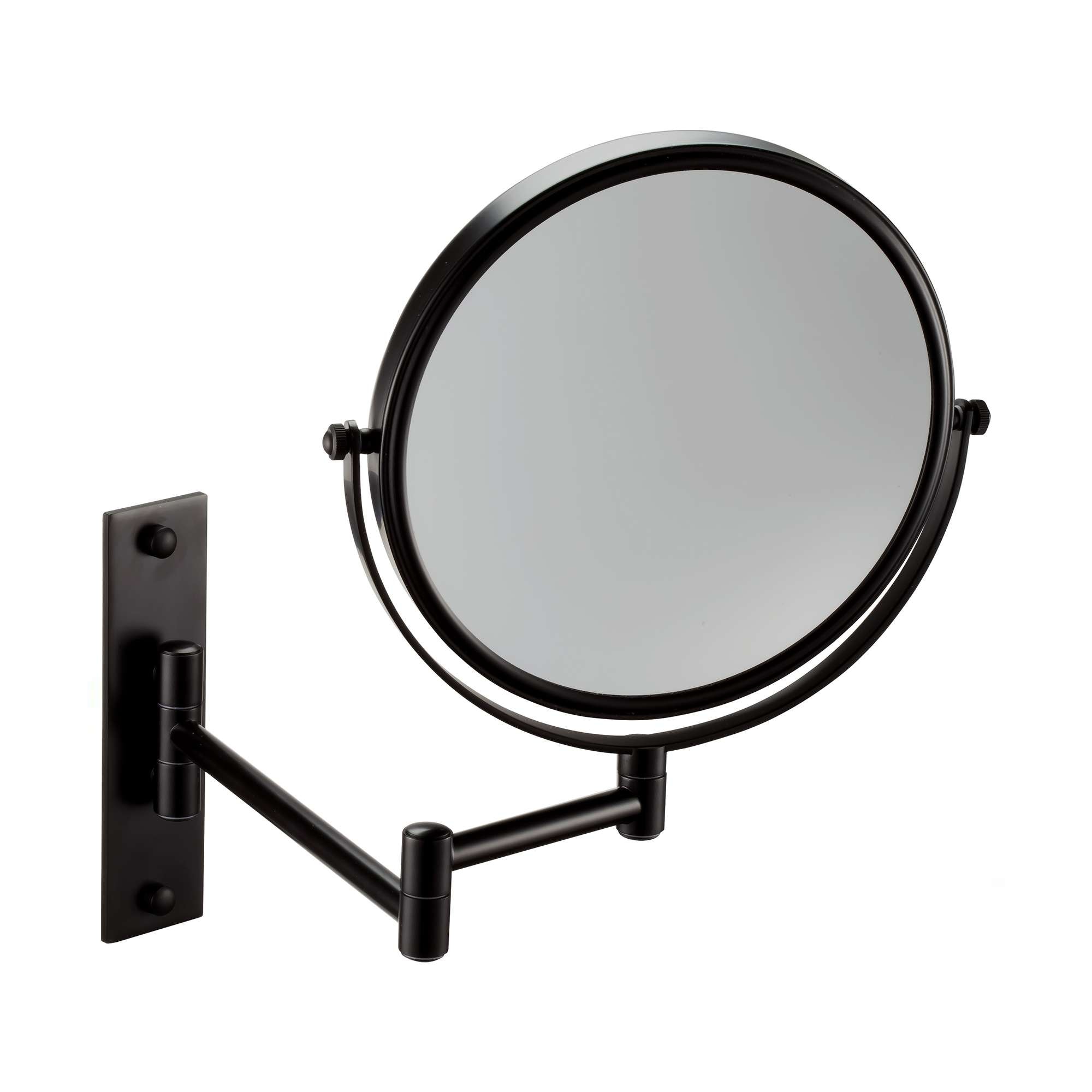 Imagen 1 de Espejo cosmético de pared con aumento x5 Manillons Torrent - Negro mate Negro mate