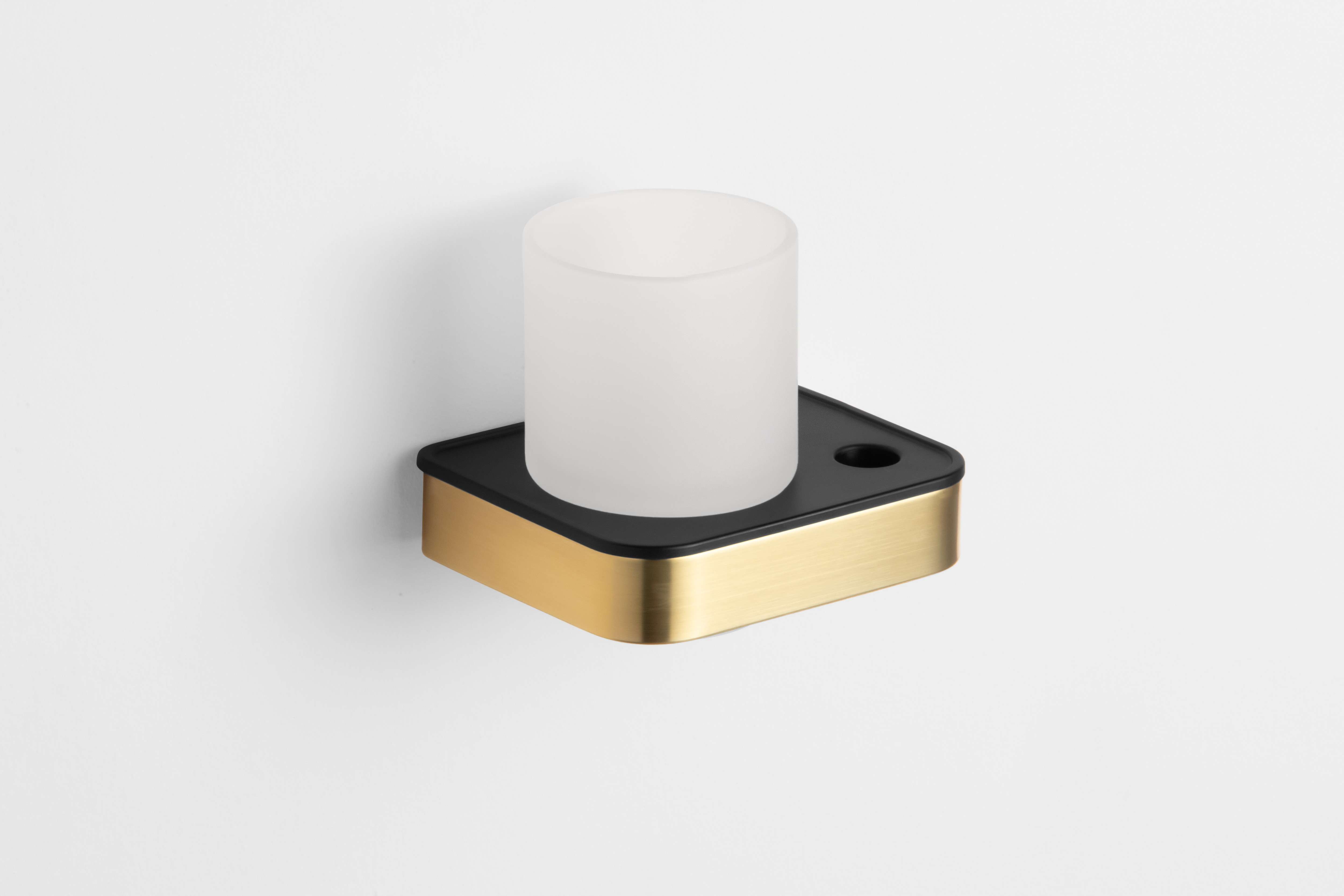 Imagen 1 de Portacepillos de pared Manillons Torrent - Oro Oro