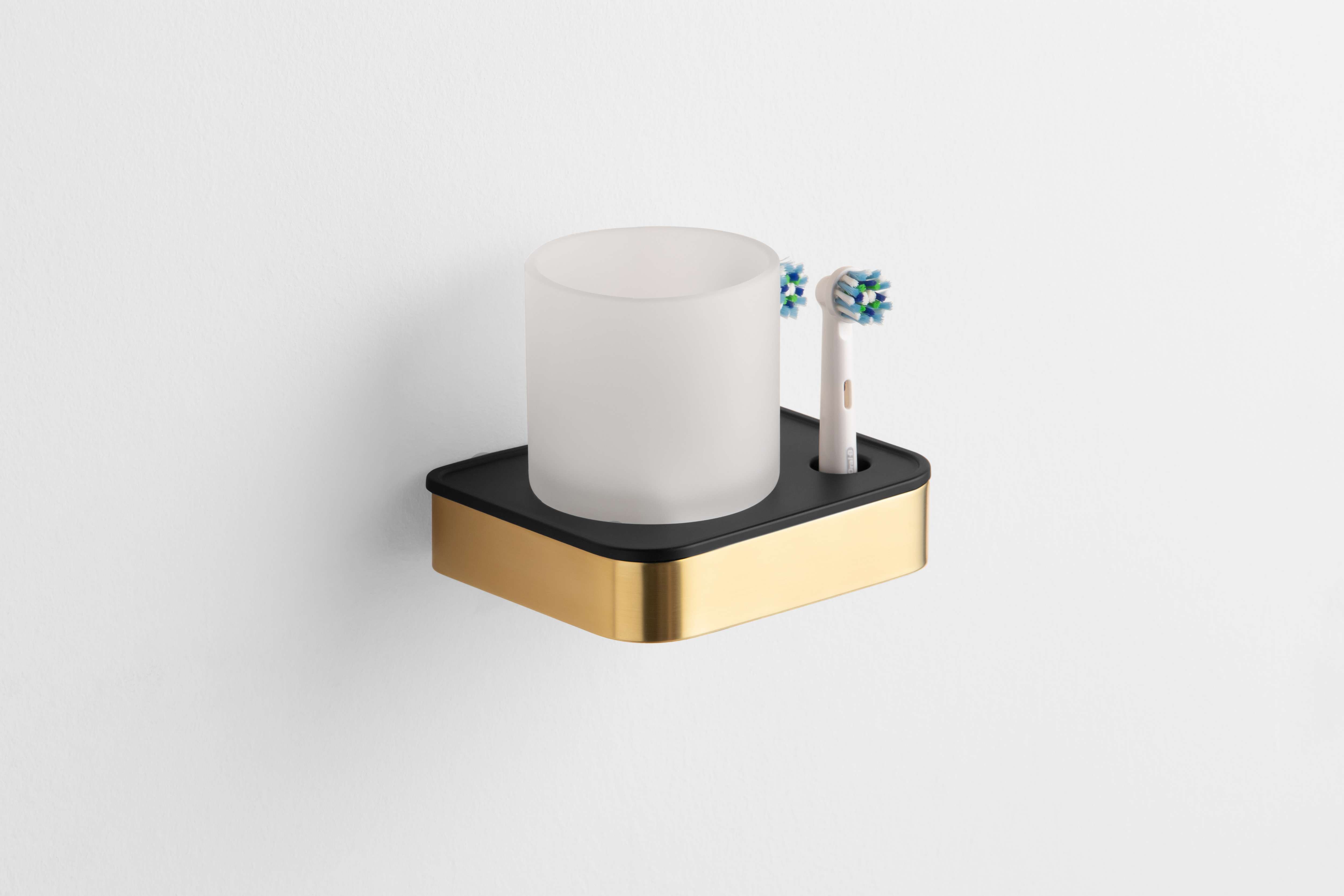 Imagen 2 de Portacepillos de pared Manillons Torrent - Oro Oro