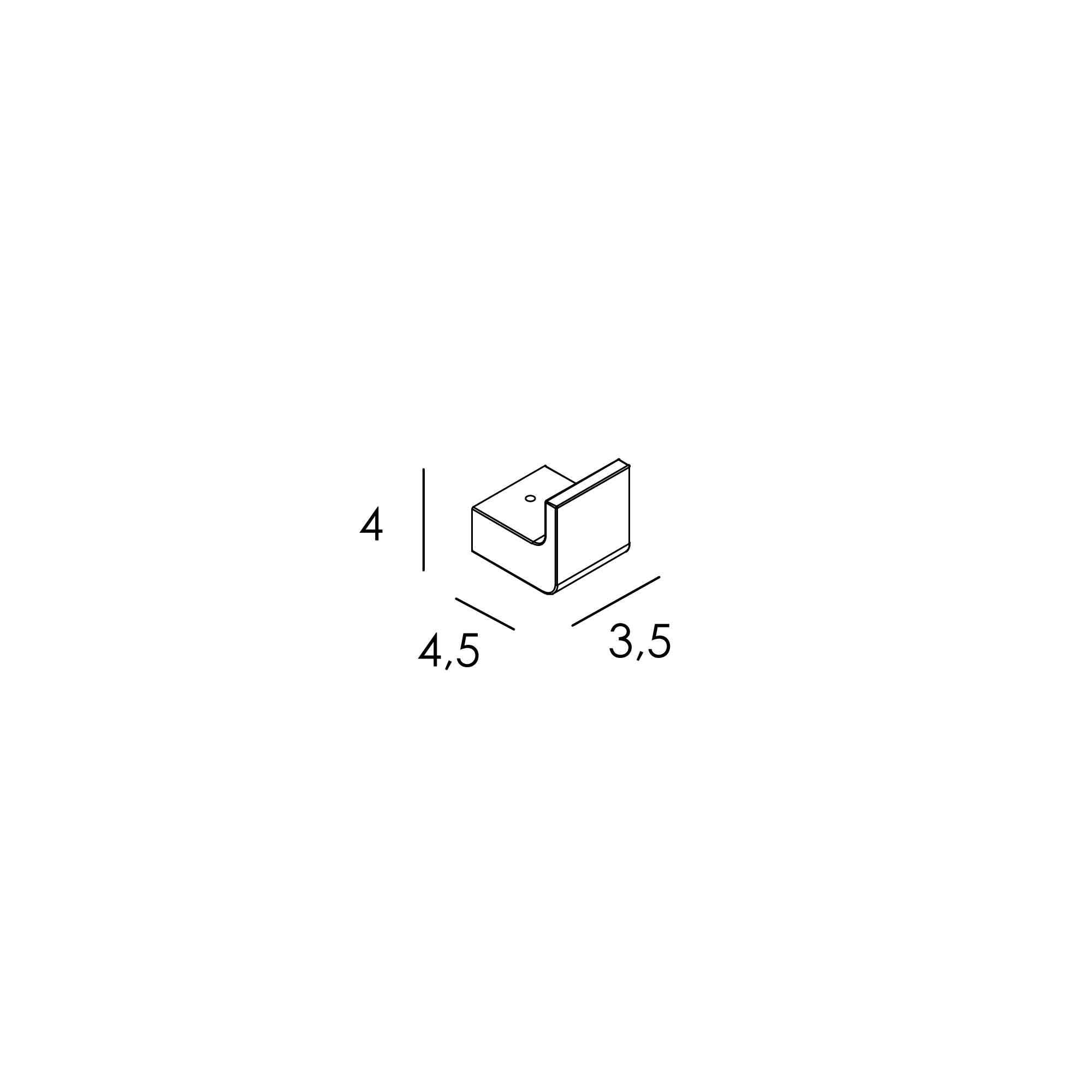 Imagen 2 de Percha Dual Fix Colección Yass Manillons Torrent - Blanco mate Blanco mate
