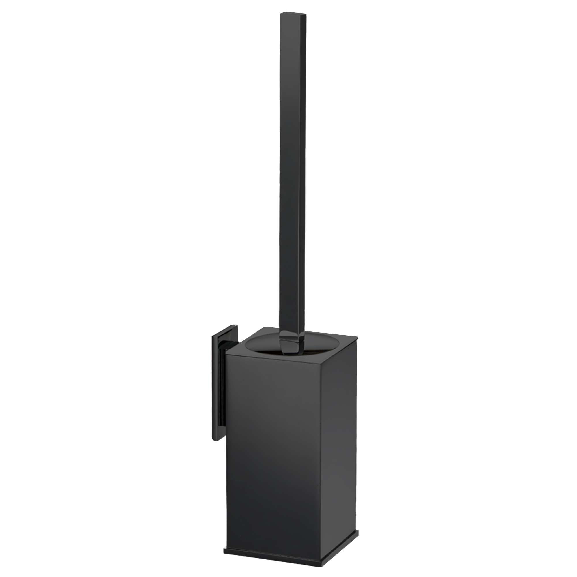 Imagen 1 de Escobillero de pared adhesivo Manillons Torrent - Negro mate Negro mate