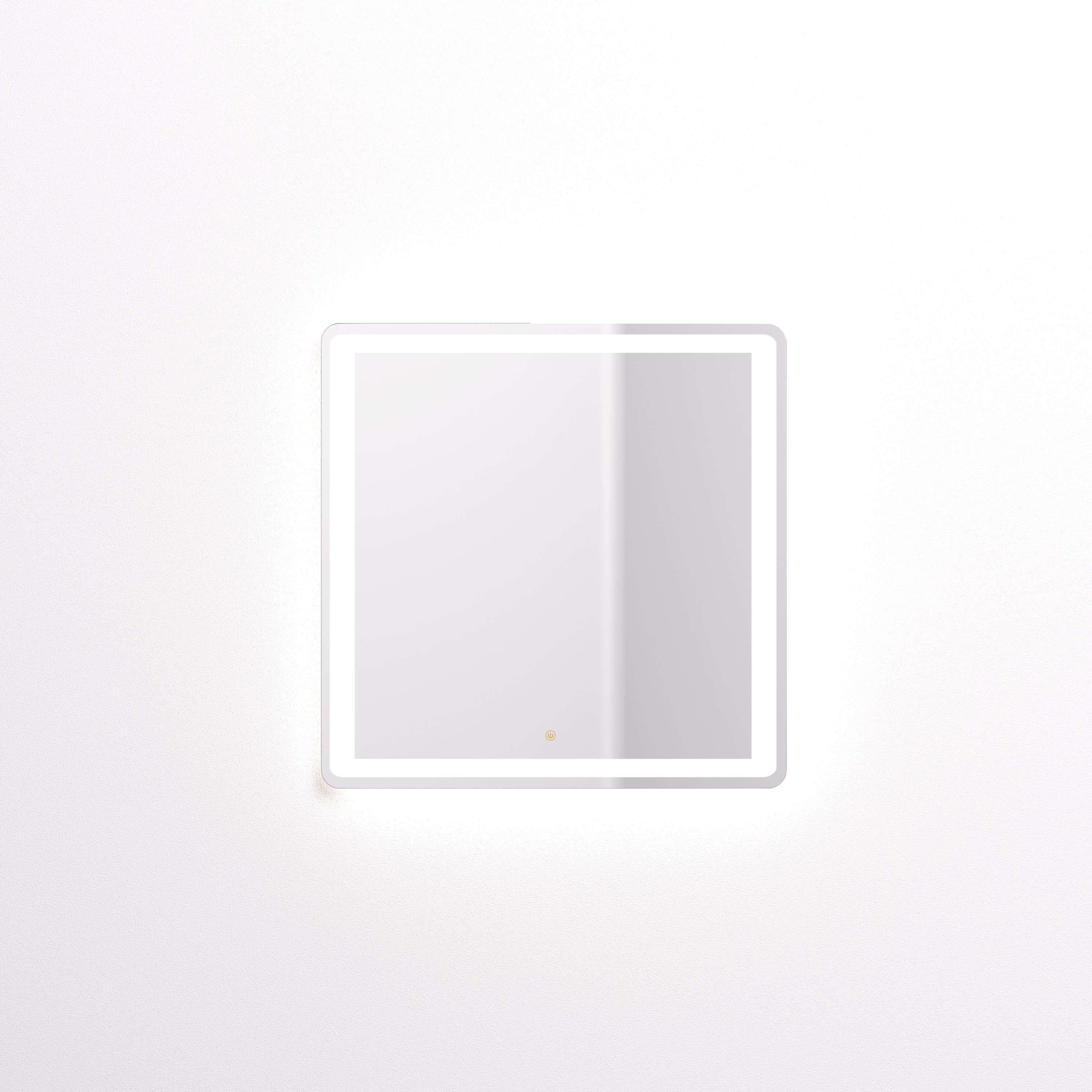 Imagen 1 de Espejo de baño con luz TRILED frontal y perimetral Ondra PLUS Manillons Torrent - 80 x 80 cm