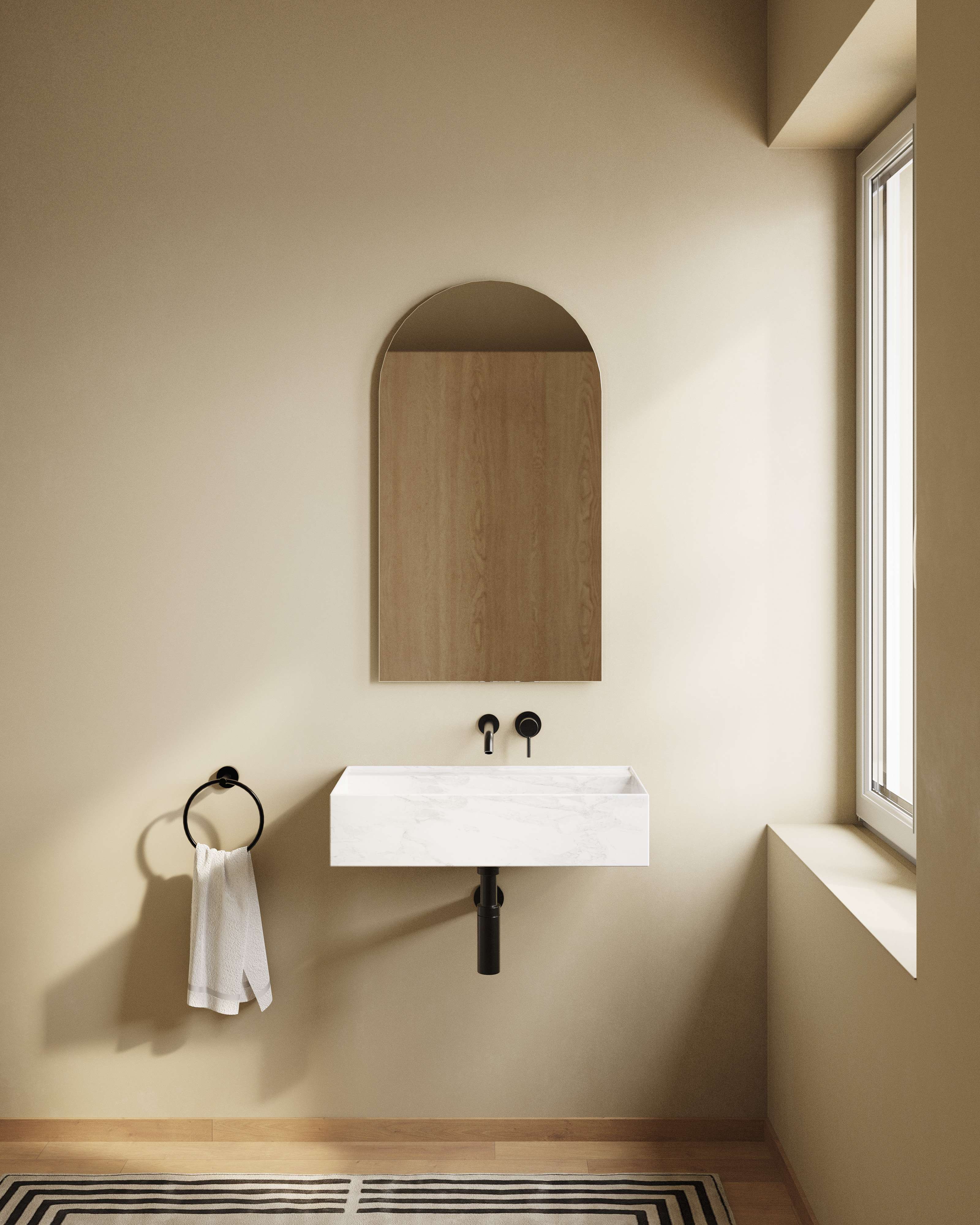 Imagen 2 de Espejo de baño Umo Manillons Torrent - 90 x 50 cm