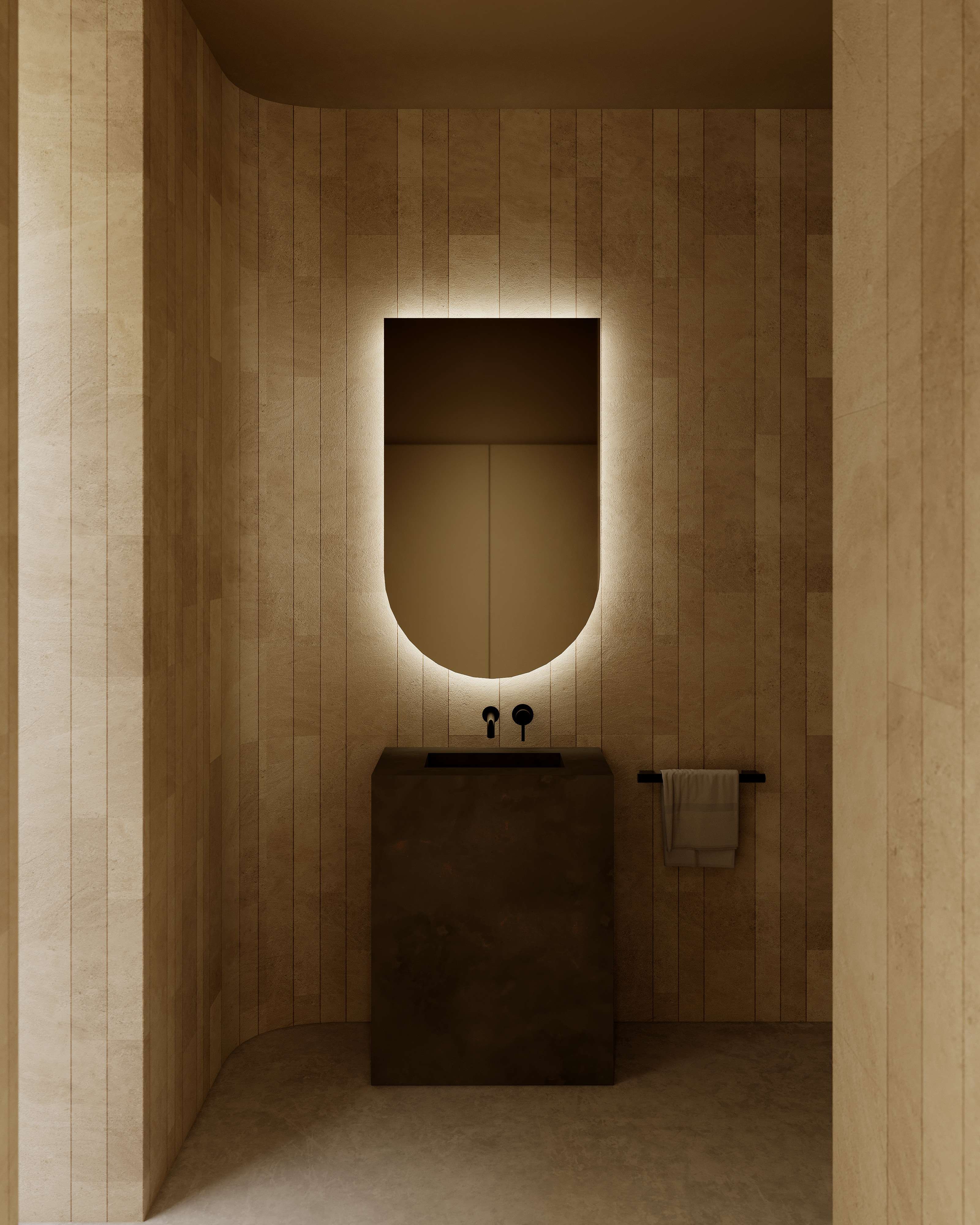 Imagen 3 de Espejo de baño con luz TRILED retroiluminada Ego Manillons Torrent