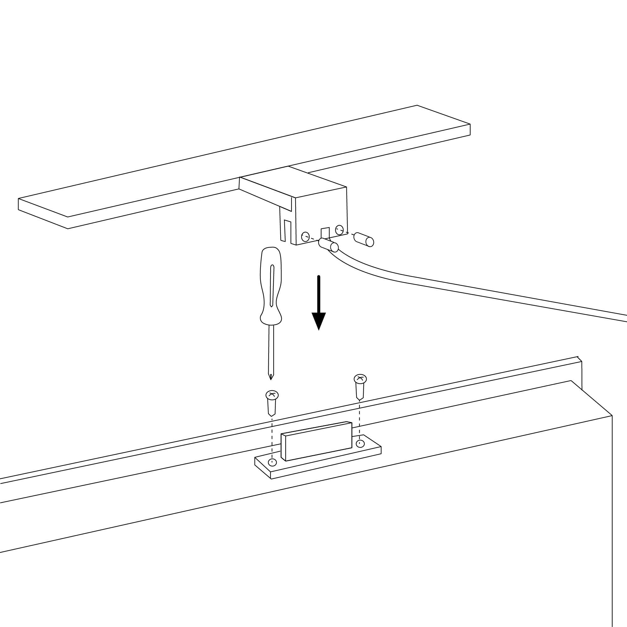 Aplique de luz LED rectangular para baño Manillons Torrent - Cromo Grande Cromo-4