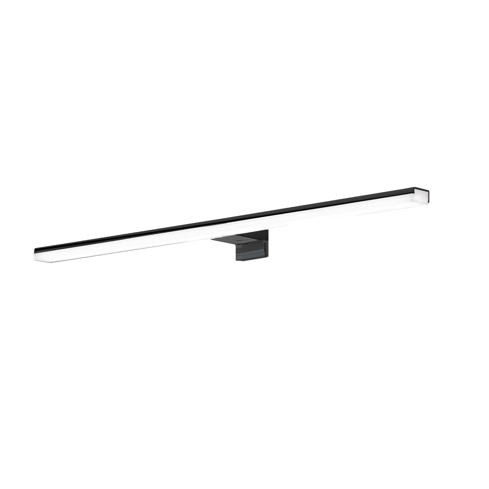 Imagen 0 de Aplique de LED para baño Manillons Torrent Negro mate