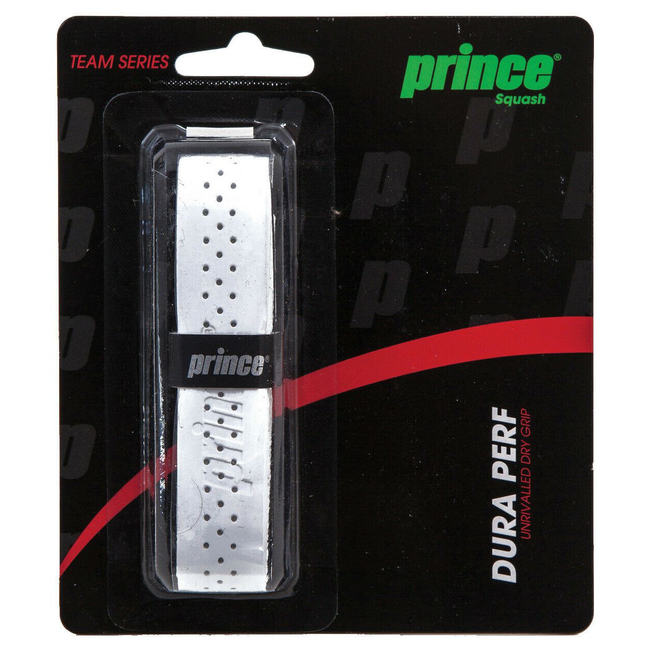 Prince - Caja de 12 grips SQUASH DURAPERF Prince.