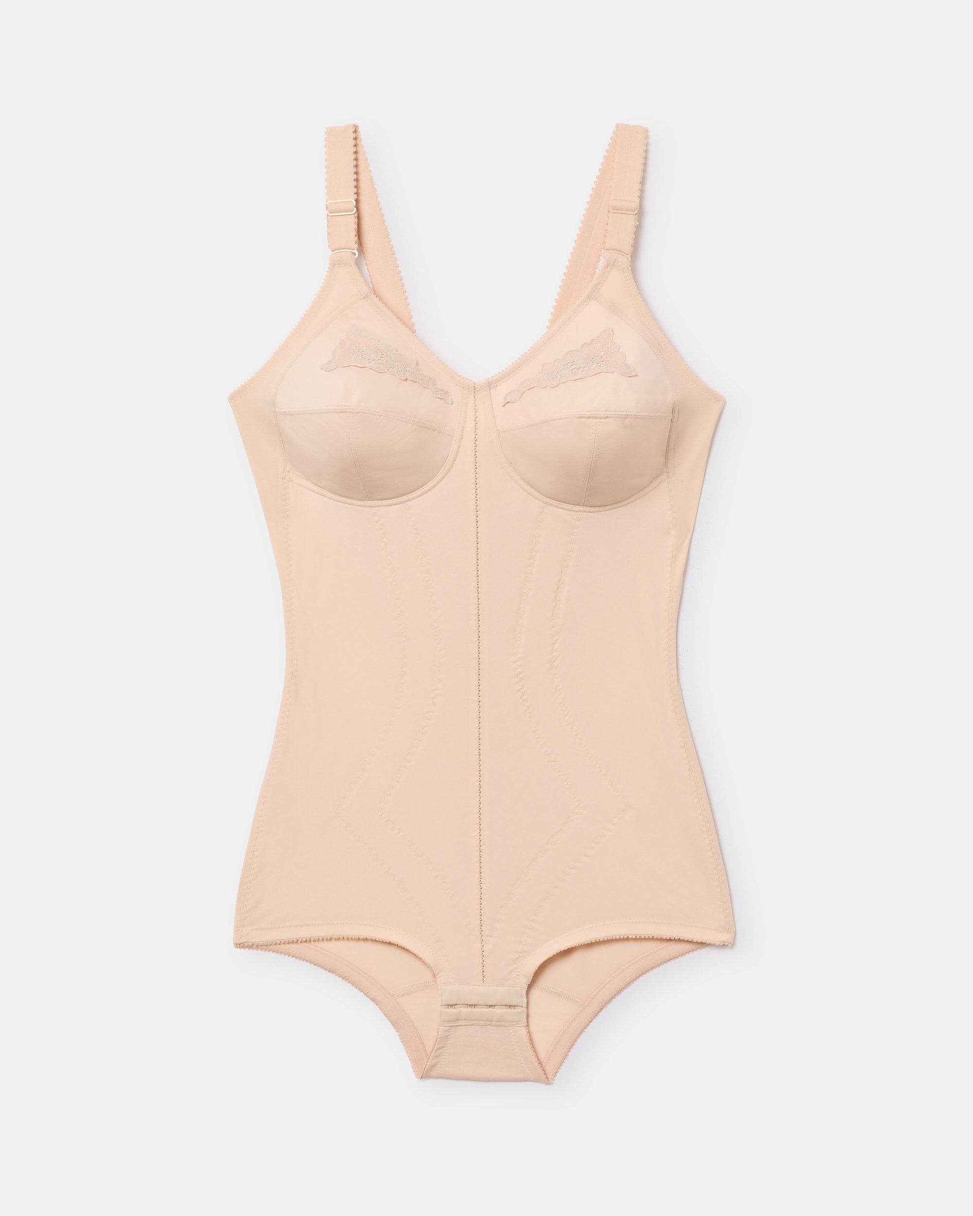 Body reductor shapewear de sujeción máxima y tejido ultraligero - Playtex - Natural Natural-3