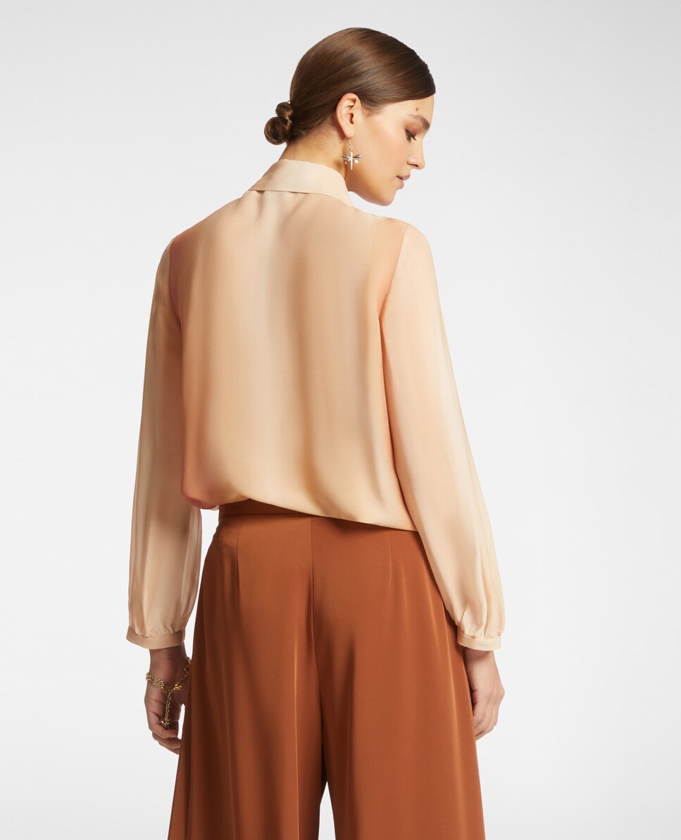 Blusa de mujer de raso color degradado · Elena Miró · El Corte Inglés