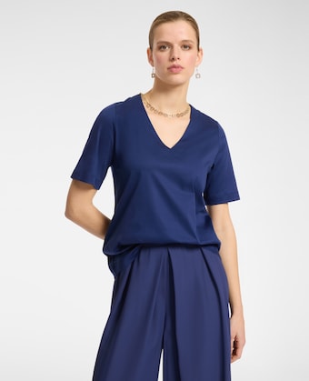 Alaroo Camisetas De Verano Para Mujer, Con Cuello En V, Manga Corta, A