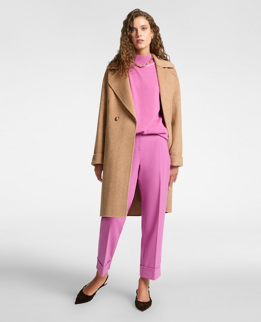 Imagen 0 de Pantalón de mujer ancho con bolsillos inclinados