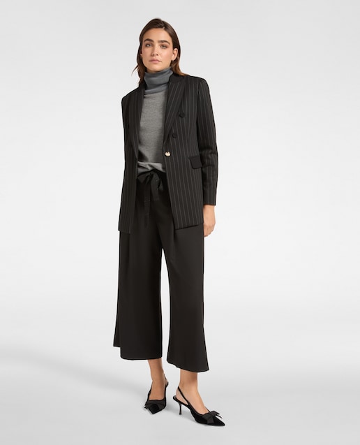 Imagen 0 de Pantalones de mujer anchos con cinturón