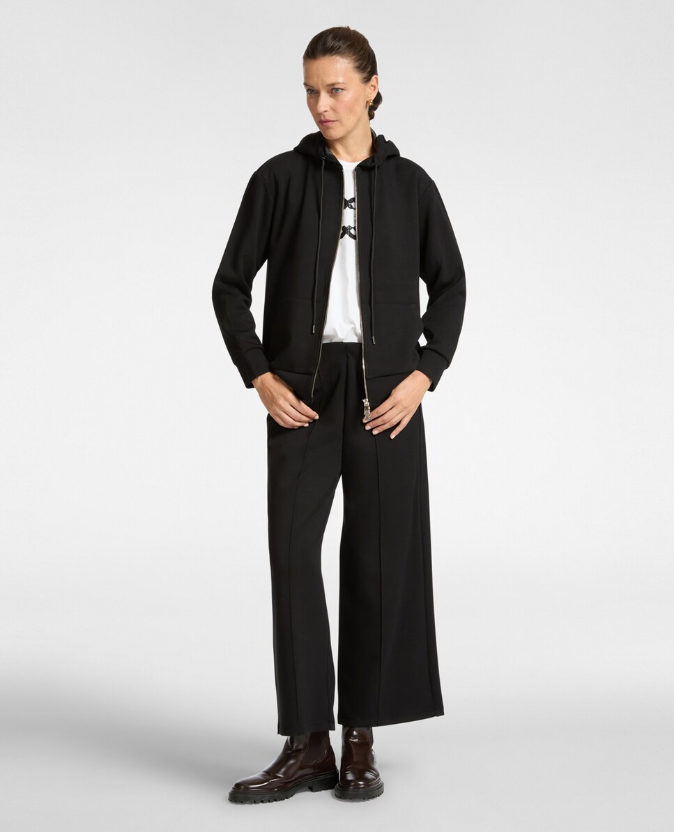 Sudadera Con Capucha Para Hombre Con Bolsillo Canguro Sólido Con Cordón (color Negro, Talla XXL