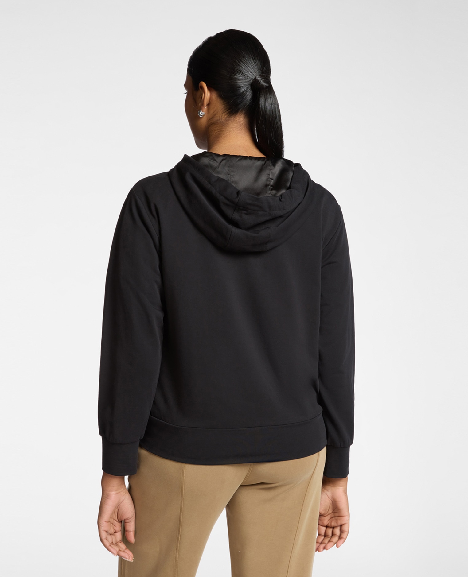 Sudadera de mujer liso - Elena Miró - Negro Negro-2