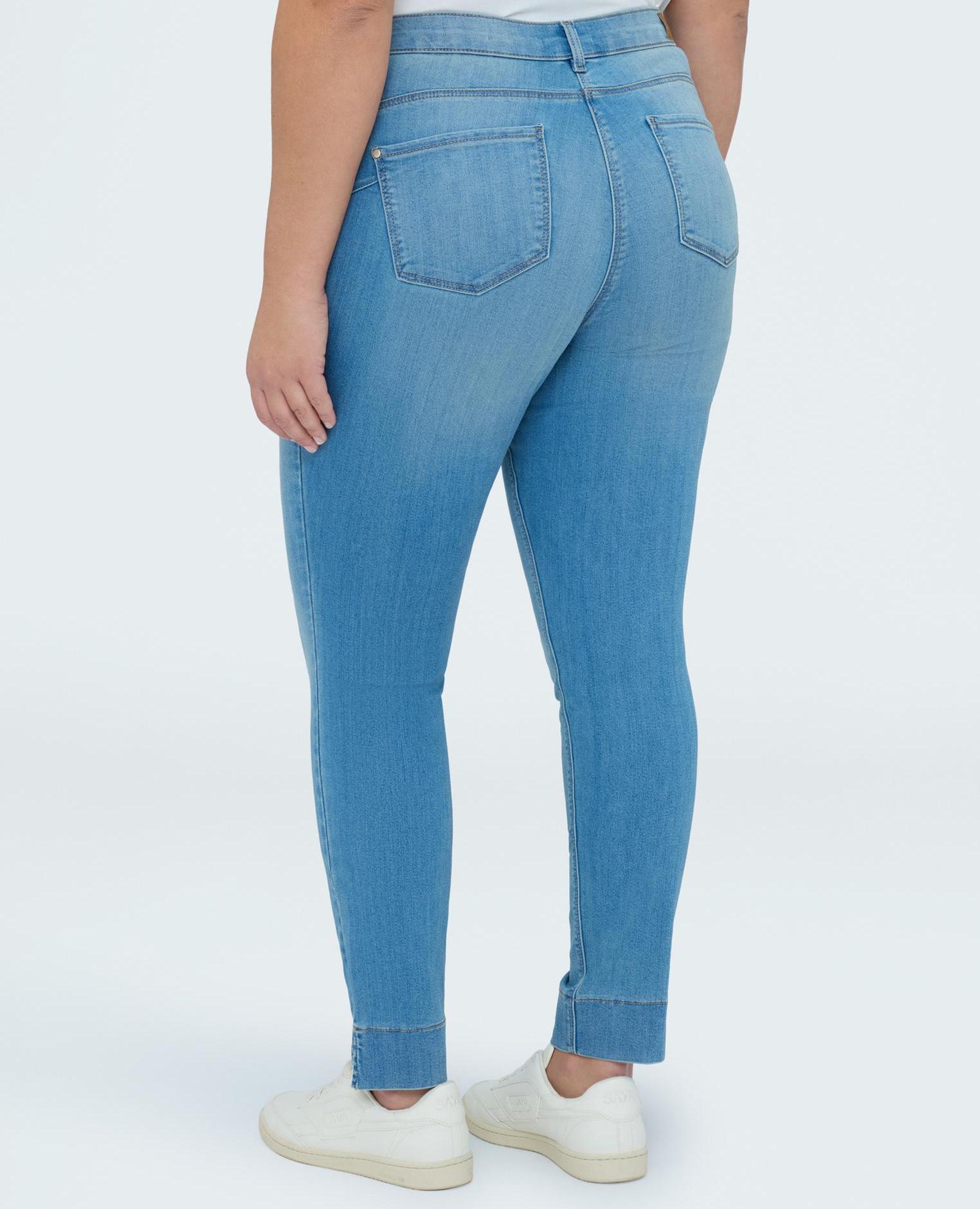 Vaqueros de mujer skinny lavado light blue - Fiorella Rubino - Azul claro Azul claro-2