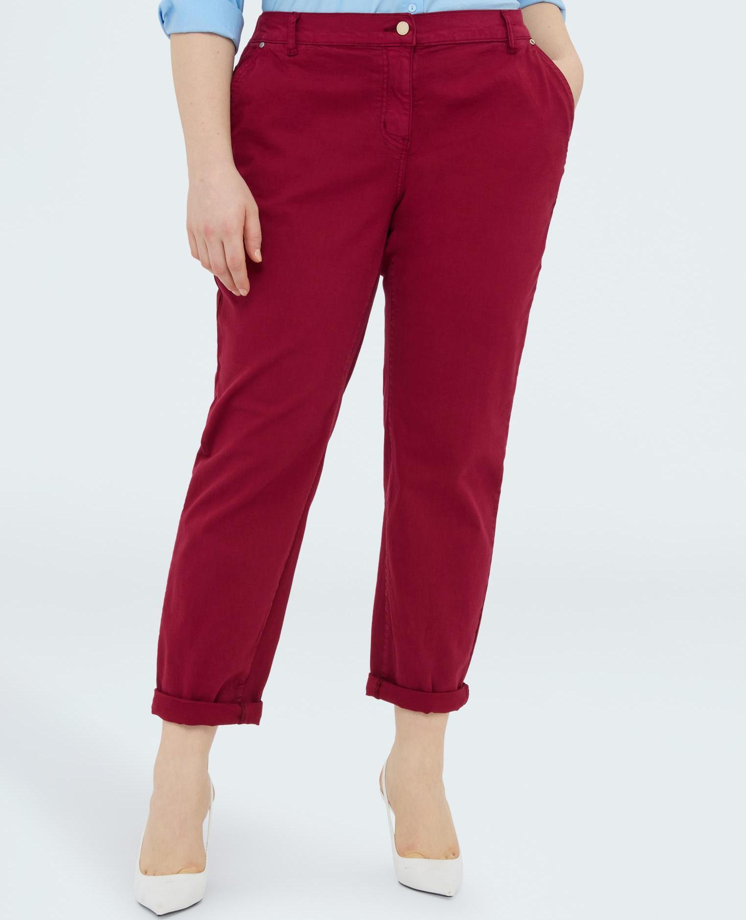Fiorella Rubino - Pantalones de mujer chino de algodón.