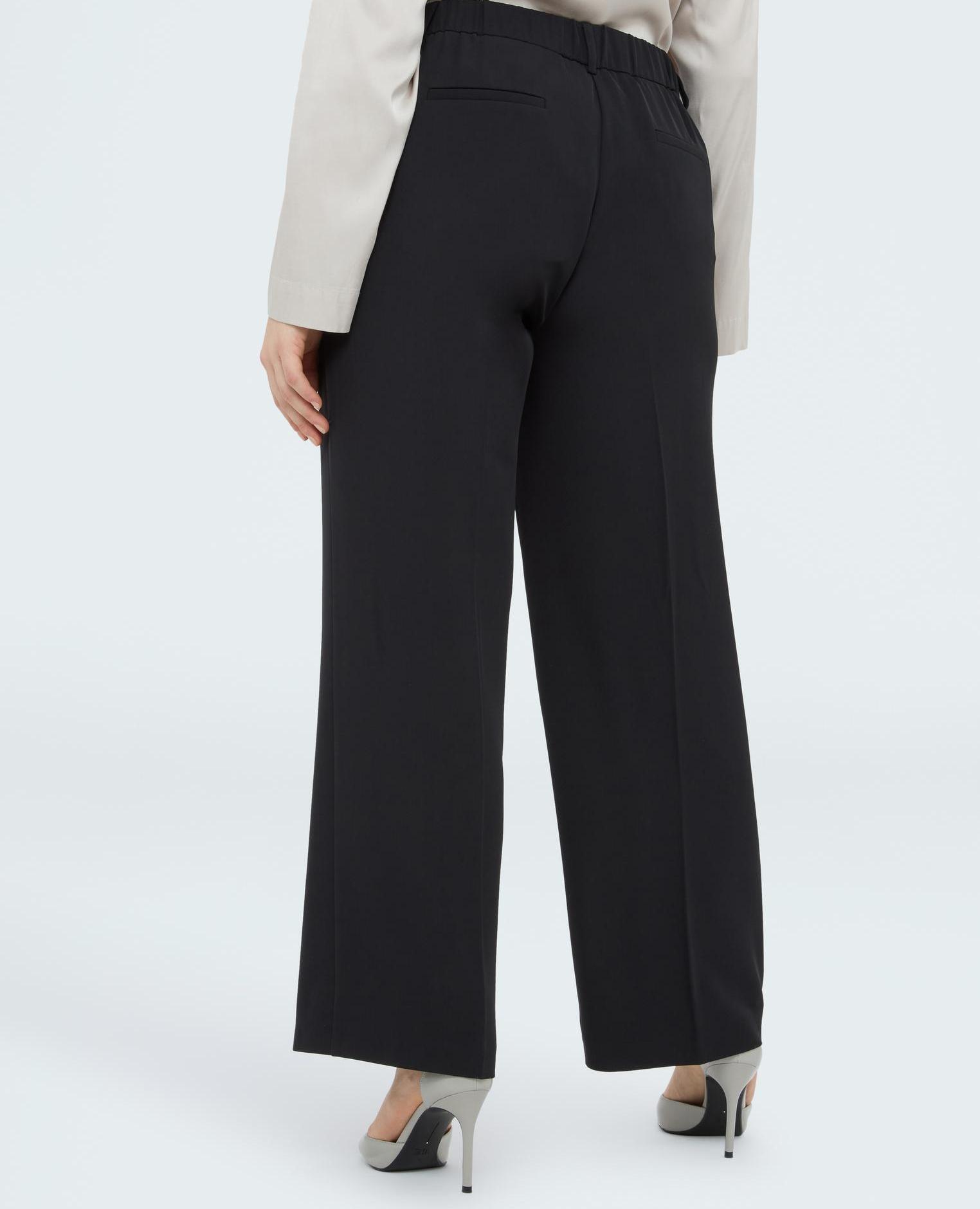 Fiorella Rubino - Pantalones de mujer wide leg en tejido fluido.