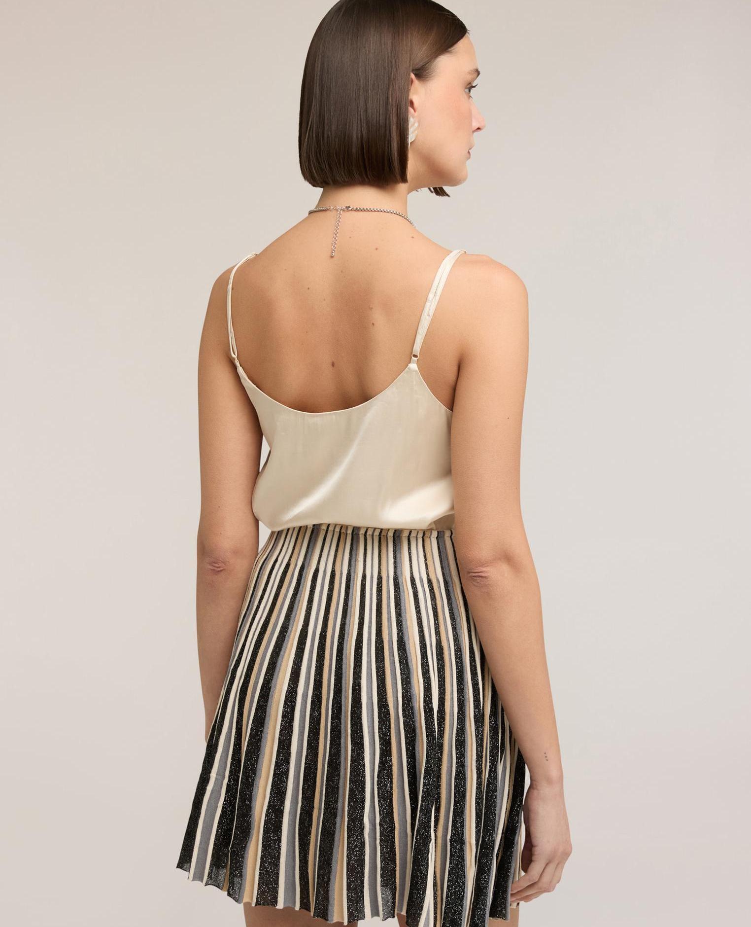 Top de mujer lencería escote amplio redondo - Motivi - Blanco Blanco-2