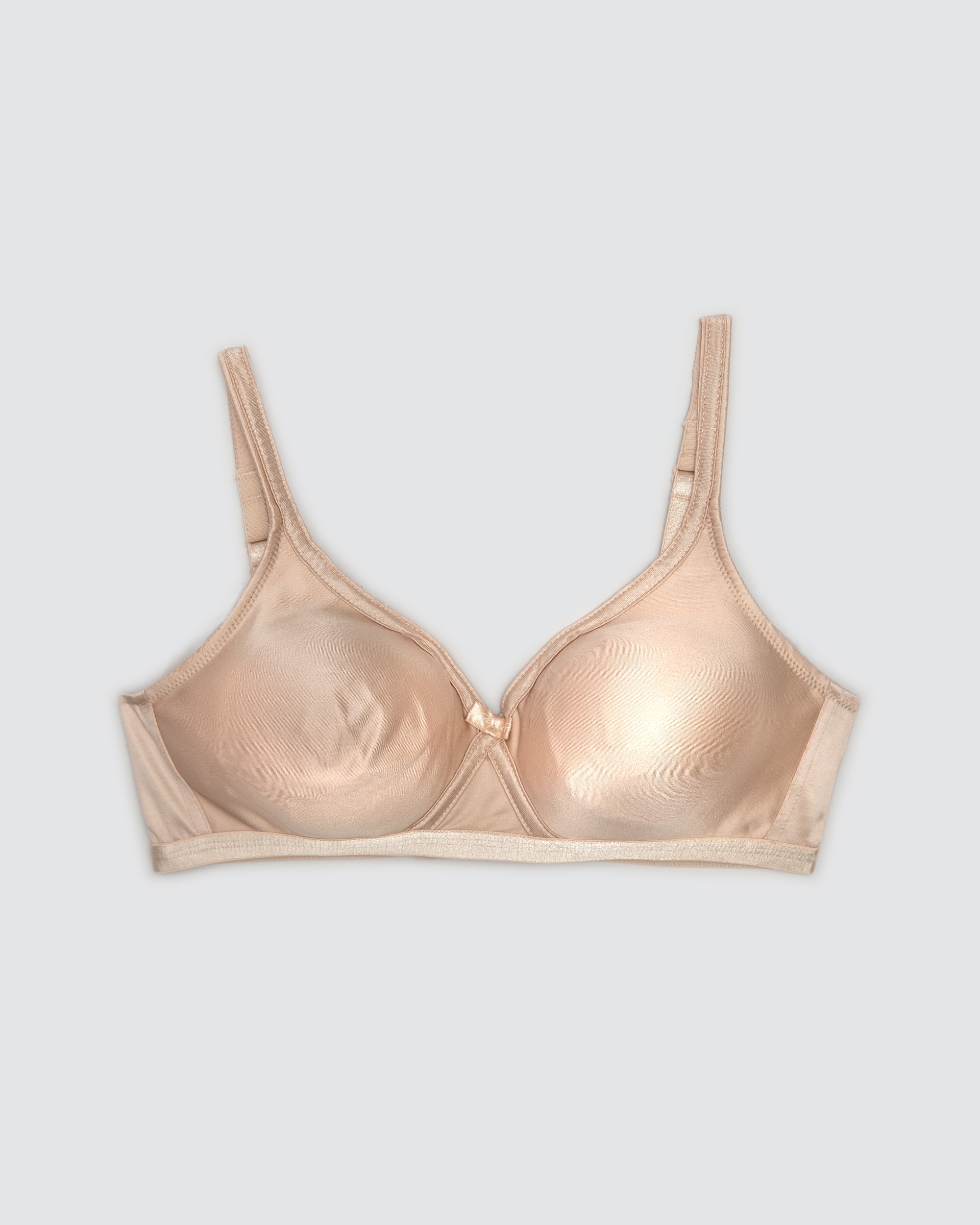 Sujetador sin aros invisible en microfibra satinada - Playtex - Natural Natural-3