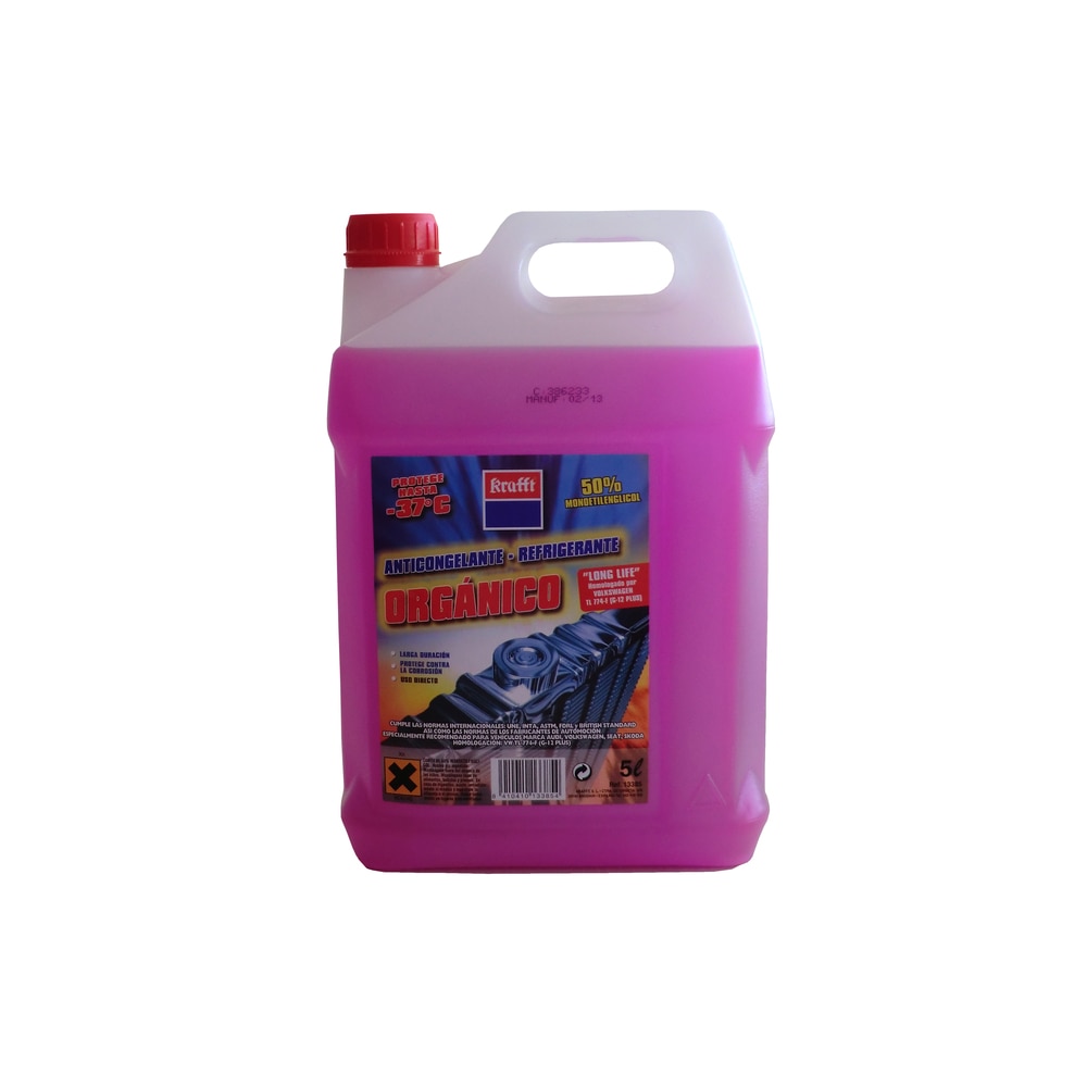 Imagen 0 de Anticongelante de coche Refrigerante G12 5L Krafft