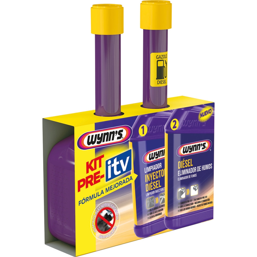 Imagen 0 de Aditivo de coche pack pre itv diesel Wynn's