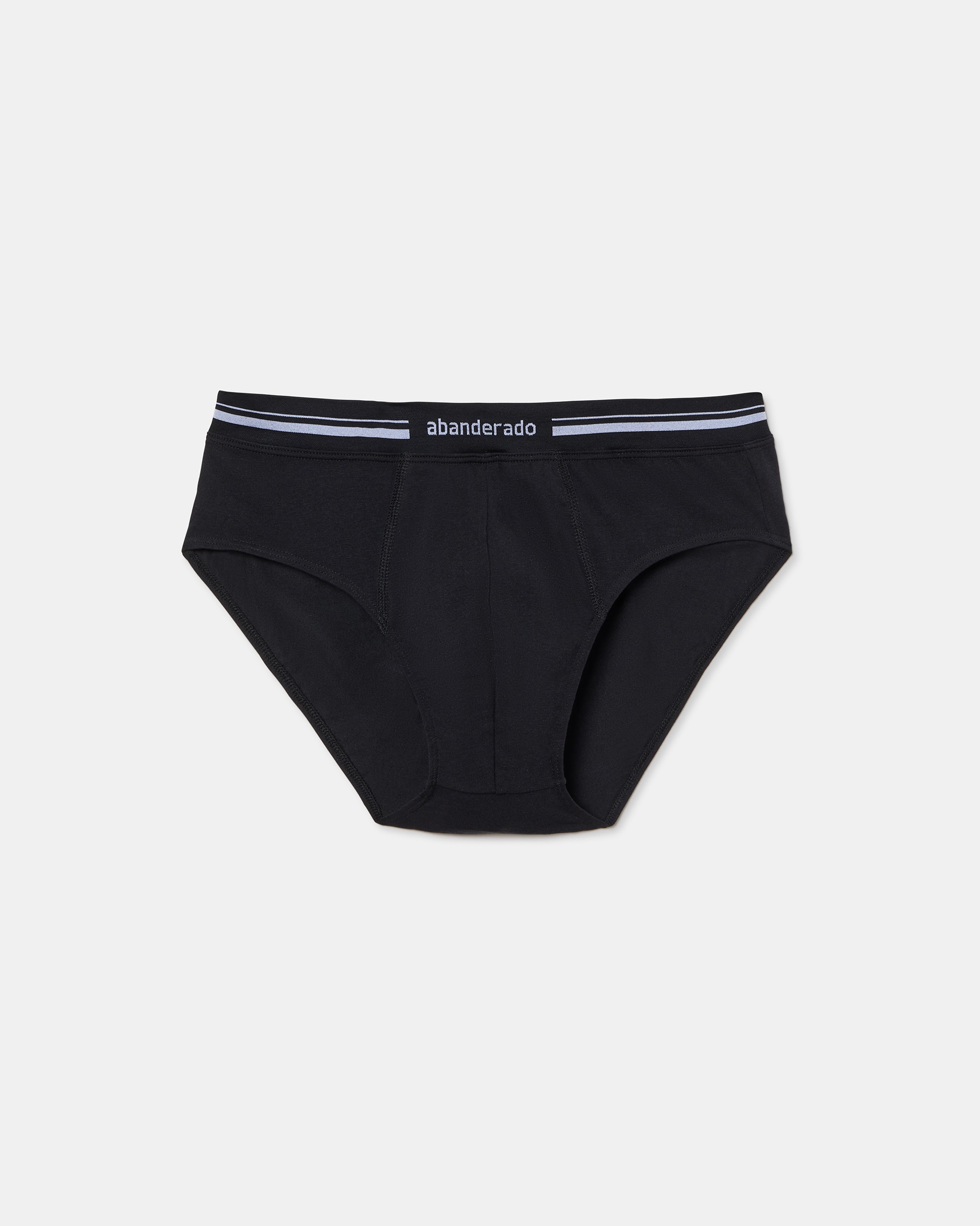 Slip cintura extra suave compresión inteligente - Abanderado - Negro Negro-4