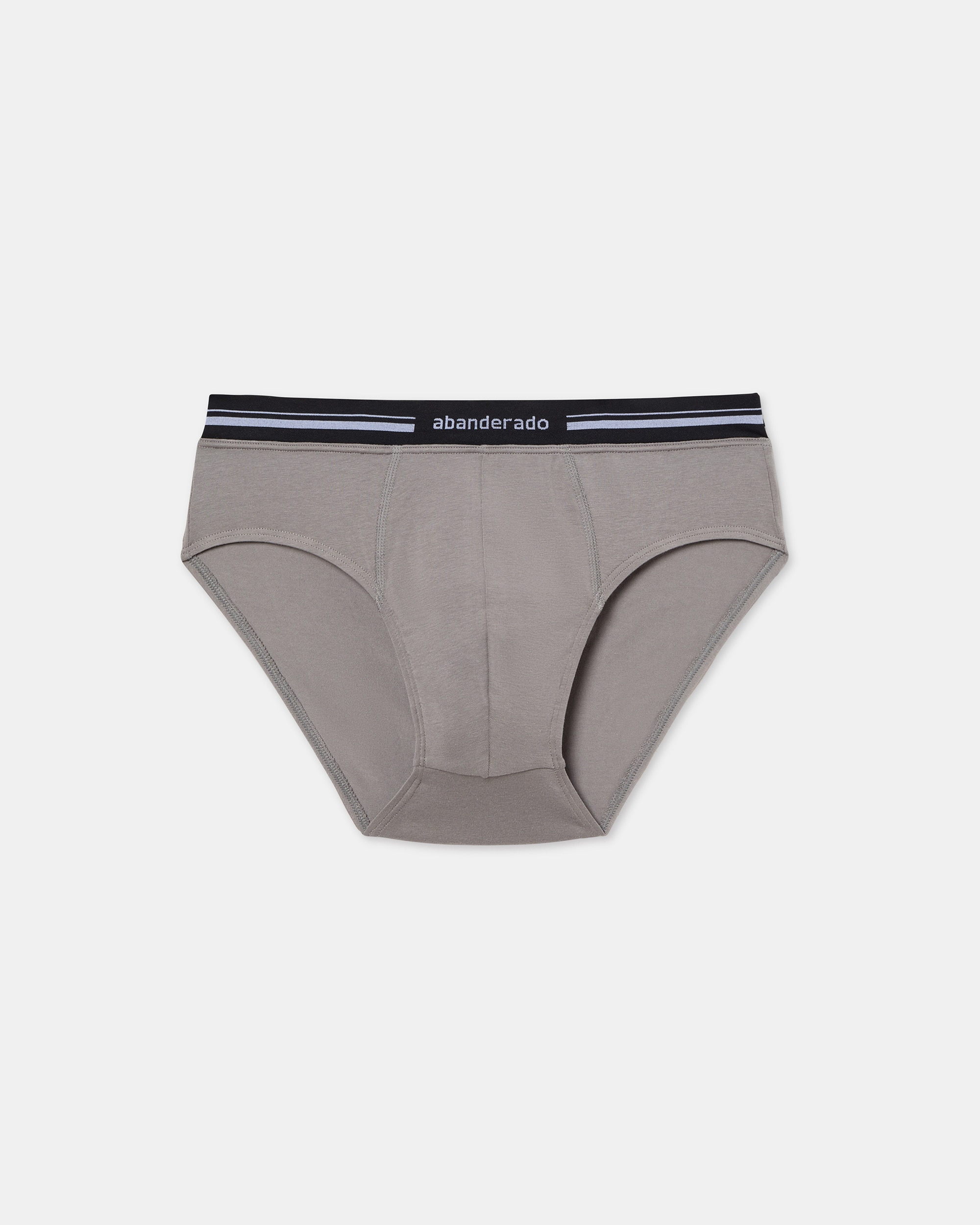 Slip cintura extra suave compresión inteligente - Abanderado - Gris Gris-3