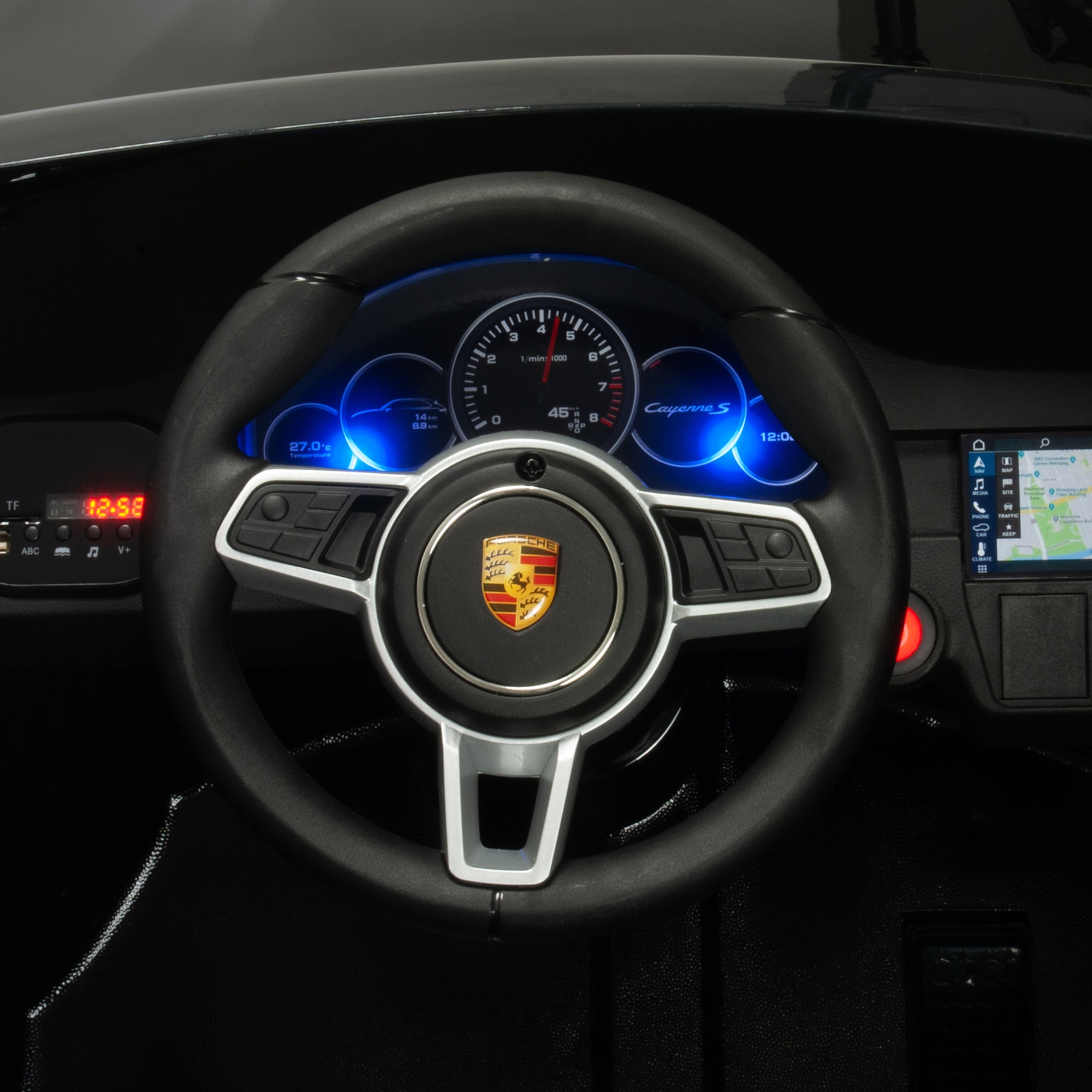 Imagen 6 de Coche Porsche Cayenne S 12V Blanco Injusa Blanco