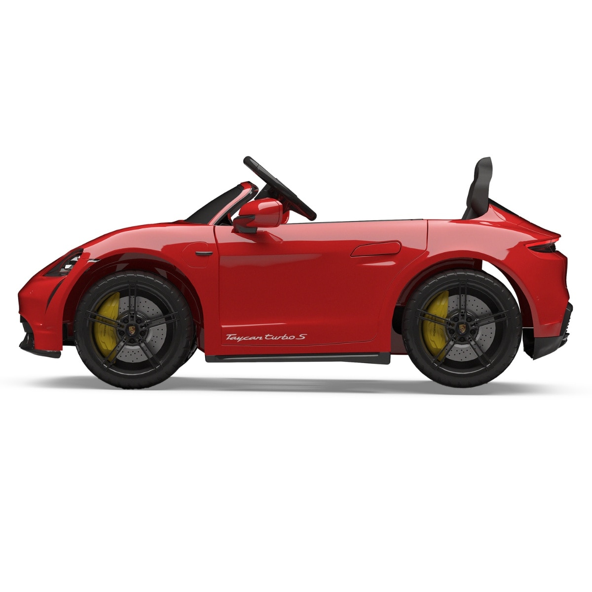 Coche Porsche Taycan Turbo S 12V Rojo Injusa Rojo-2