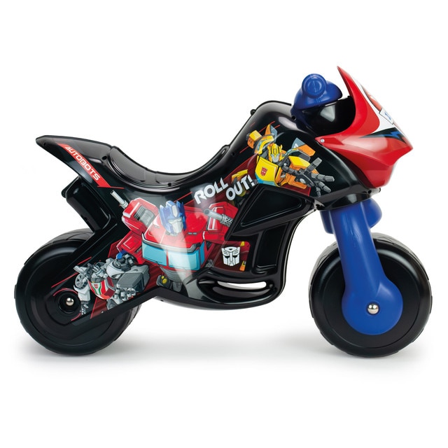 Imagen 3 de Moto Correpasillos Twin Dessert Transformers Injusa Negro