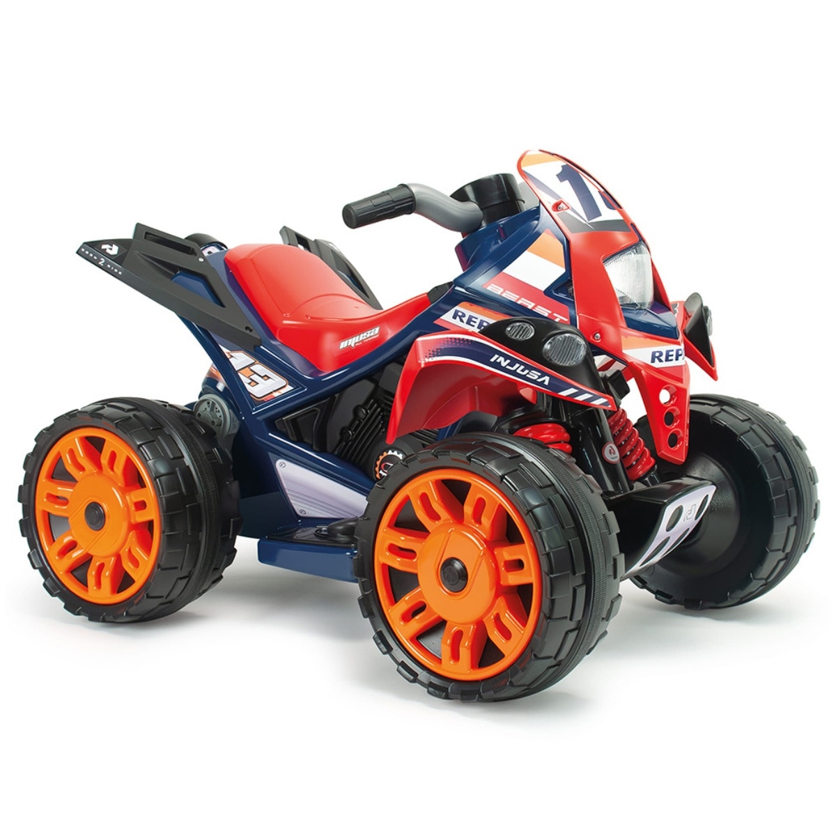 Quad The Beast Repsol Competición 12V Azul Injusa Azul-1
