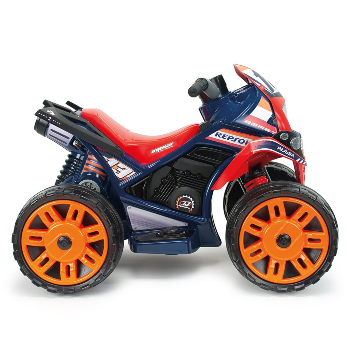 Quad The Beast Repsol Competición 12V Azul Injusa Azul-4