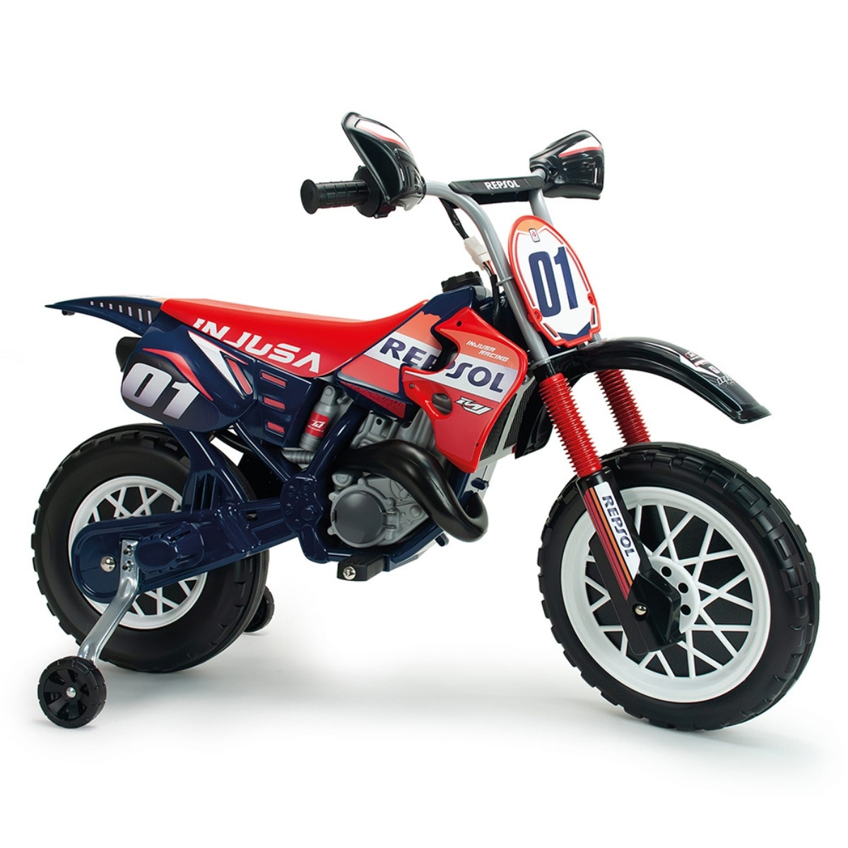 Imagen 0 de Moto Cross Repsol 6V Azul Injusa