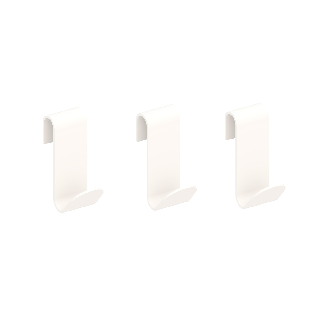 Imagen 0 de Pack de 3 perchas individuales de baño para colgar en mampara Beltrán Inox