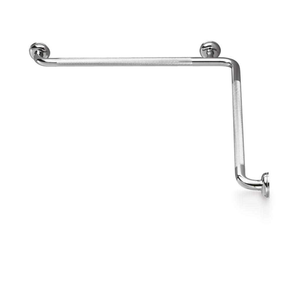 Imagen 1 de Asidero para baño angular 90º a dos paredes antideslizante Beltrán - Inox 81,5 cm Inox