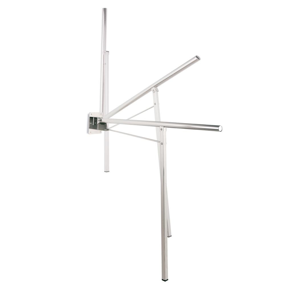 Imagen 0 de Asidero para baño abatible con pata de apoyo no regulable Beltrán Inox