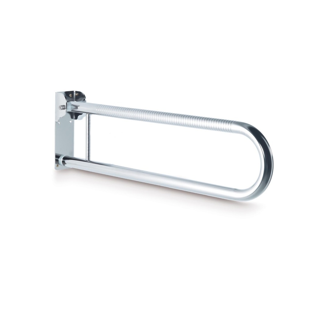 Imagen 1 de Asidero de baño tubo abatible antideslizante Beltrán - Inox 79 cm Inox