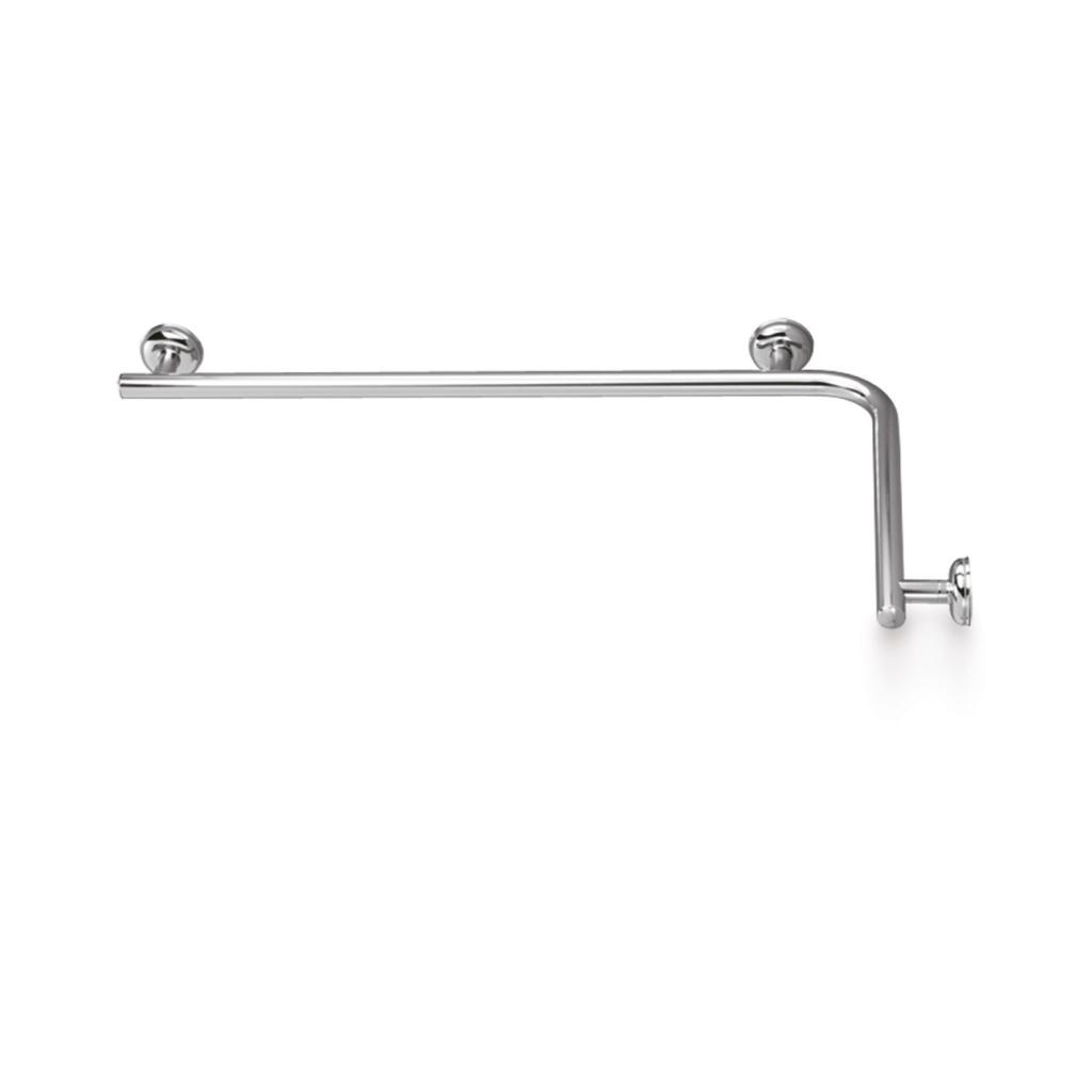 Imagen 1 de Asidero de ducha angular 90º a dos paredes liso lado derecho Beltrán - Inox Inox