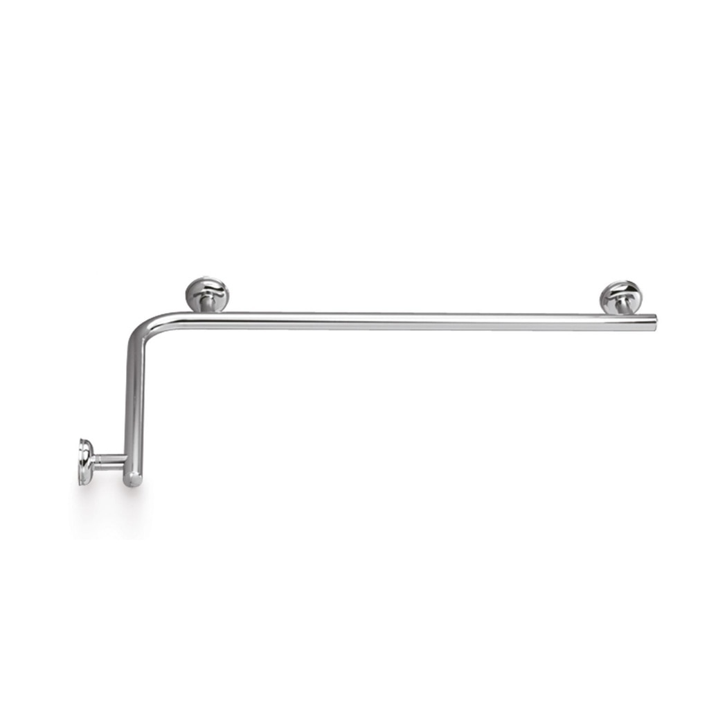 Imagen 1 de Asidero de ducha angular 90º a dos paredes liso lado izquierdo Beltrán - Inox Inox