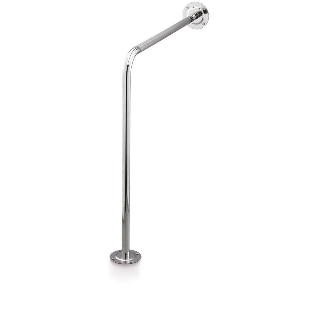 Imagen 1 de Asidero de inodoro con fijación a suelo y pared Beltrán - Inox Inox