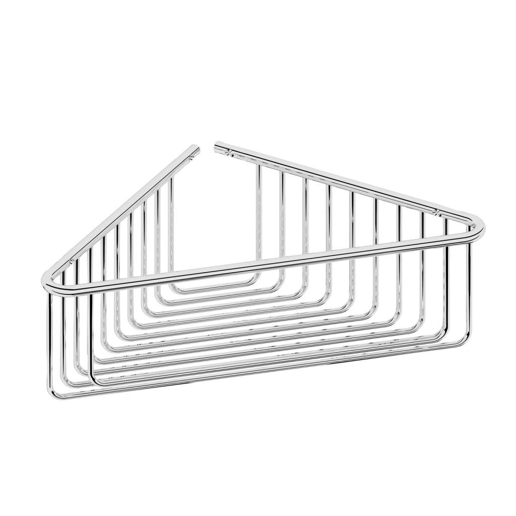 Imagen 1 de Jabonera rinconera de rejilla profunda para atornillar Beltrán - Cromo Cromo
