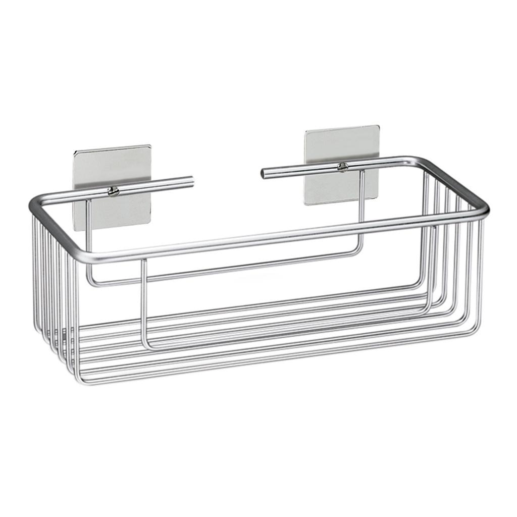 Imagen 1 de Jabonera de rejilla rectangular con adhesivo Beltrán - Cromo Cromo